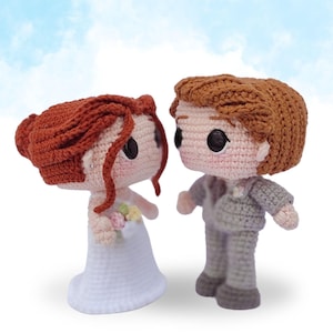 Bride and Groom Crochet Pattern - Amigurumi Pattern