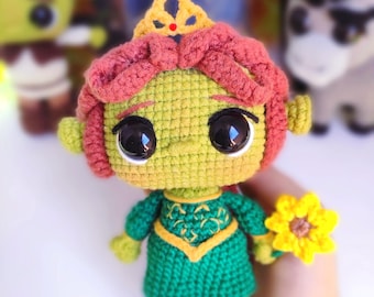 Fiona Funko Pop Crochet Pattern, Amigurumi PDF (English)