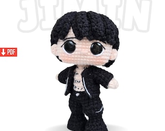 Jimin - Crochet Pattern, Pattern K-pop Amigurumi PDF - Etsy
