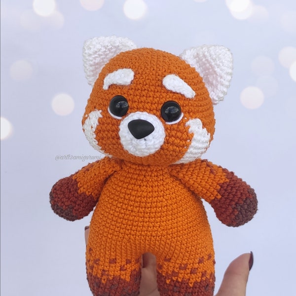 Red Panda Crochet Pattern / Amigurumi Pattern