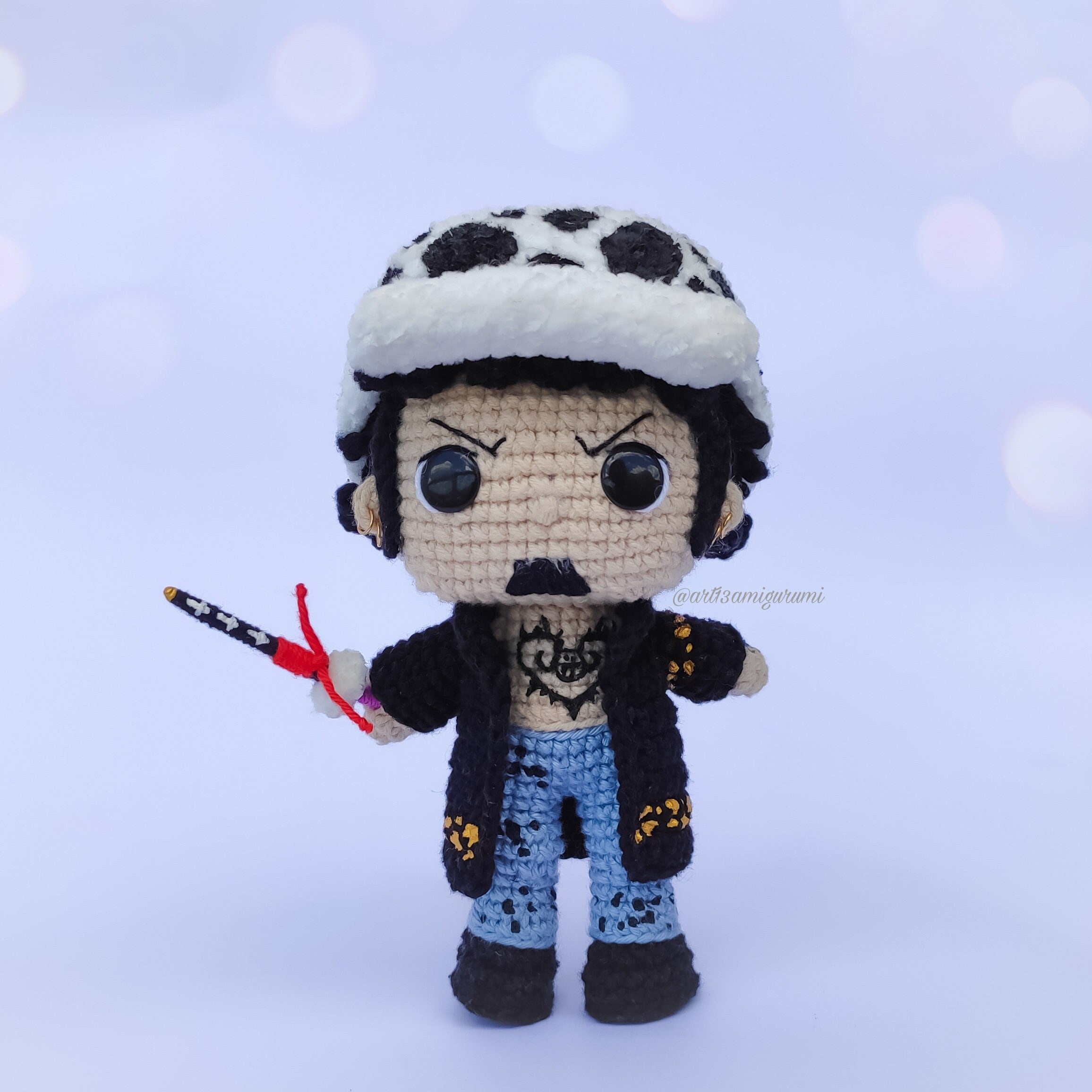 Trafalgar Law (one Piece) Crochet Pattern, Amigurumi Pattern, PDF English Pattern, Funko Pop Crochet - Etsy Trafalgar Law (one Piece) Crochet Pattern, Amigurumi Pattern, PDF English Pattern, Funko Pop Crochet - Etsy