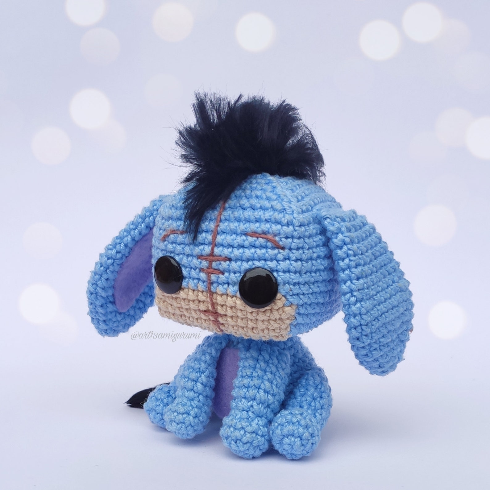 Eeyore Amigurumi Pattern Amigurumi English / Crochet Pattern - Etsy