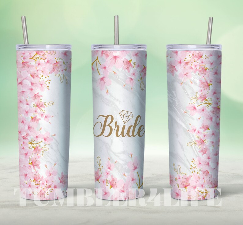 Bride 20 Oz Sublimation Tumbler Design Bride to Be Tumbler Etsy