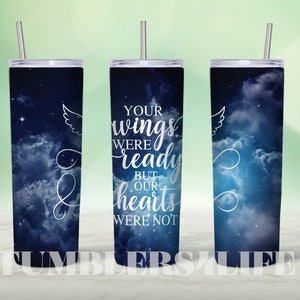 Memorial 20oz Skinny Tumbler Sublimation Design (Digital Download)