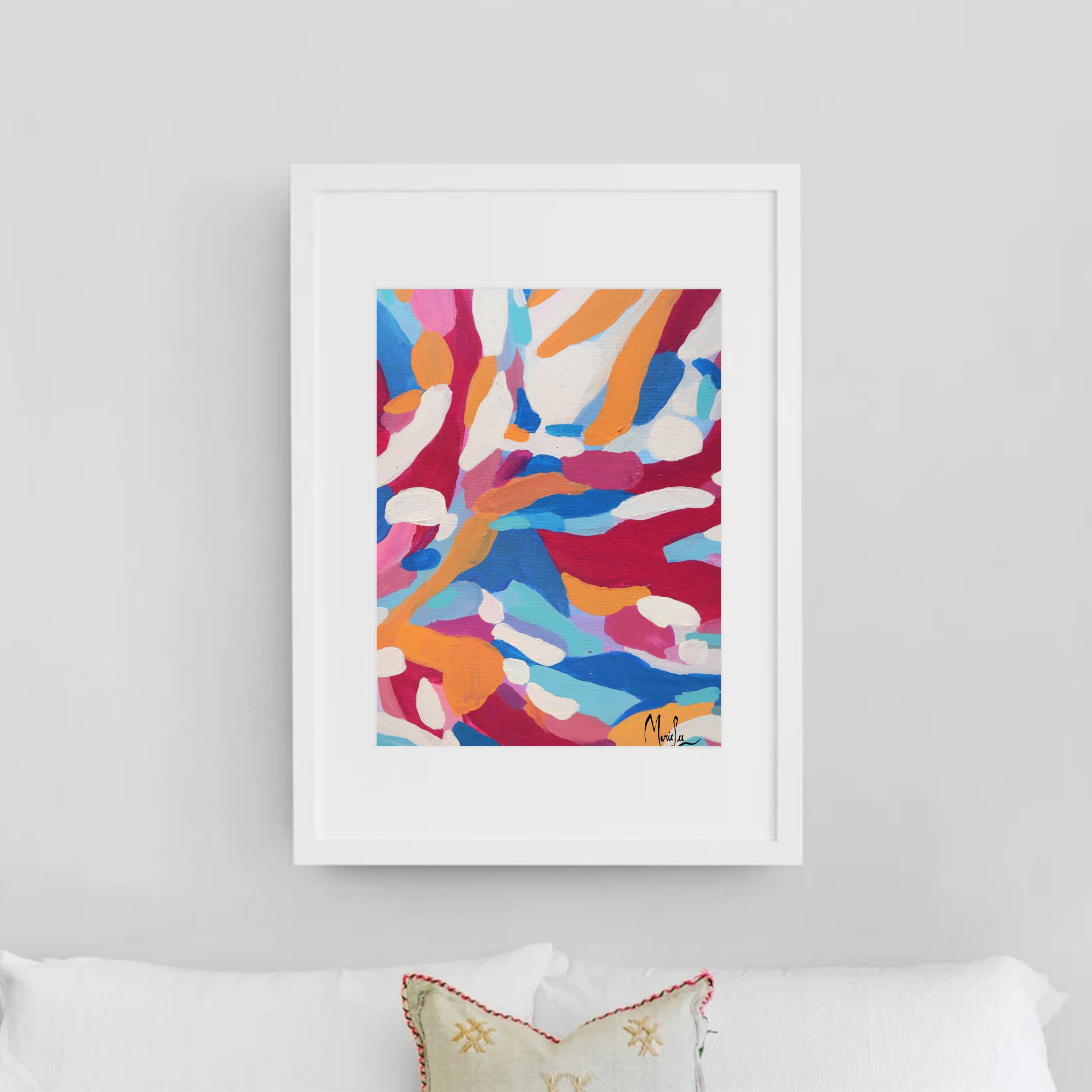 Printable Modern Art, Printable Wall Art, Colourful Wall Art ...