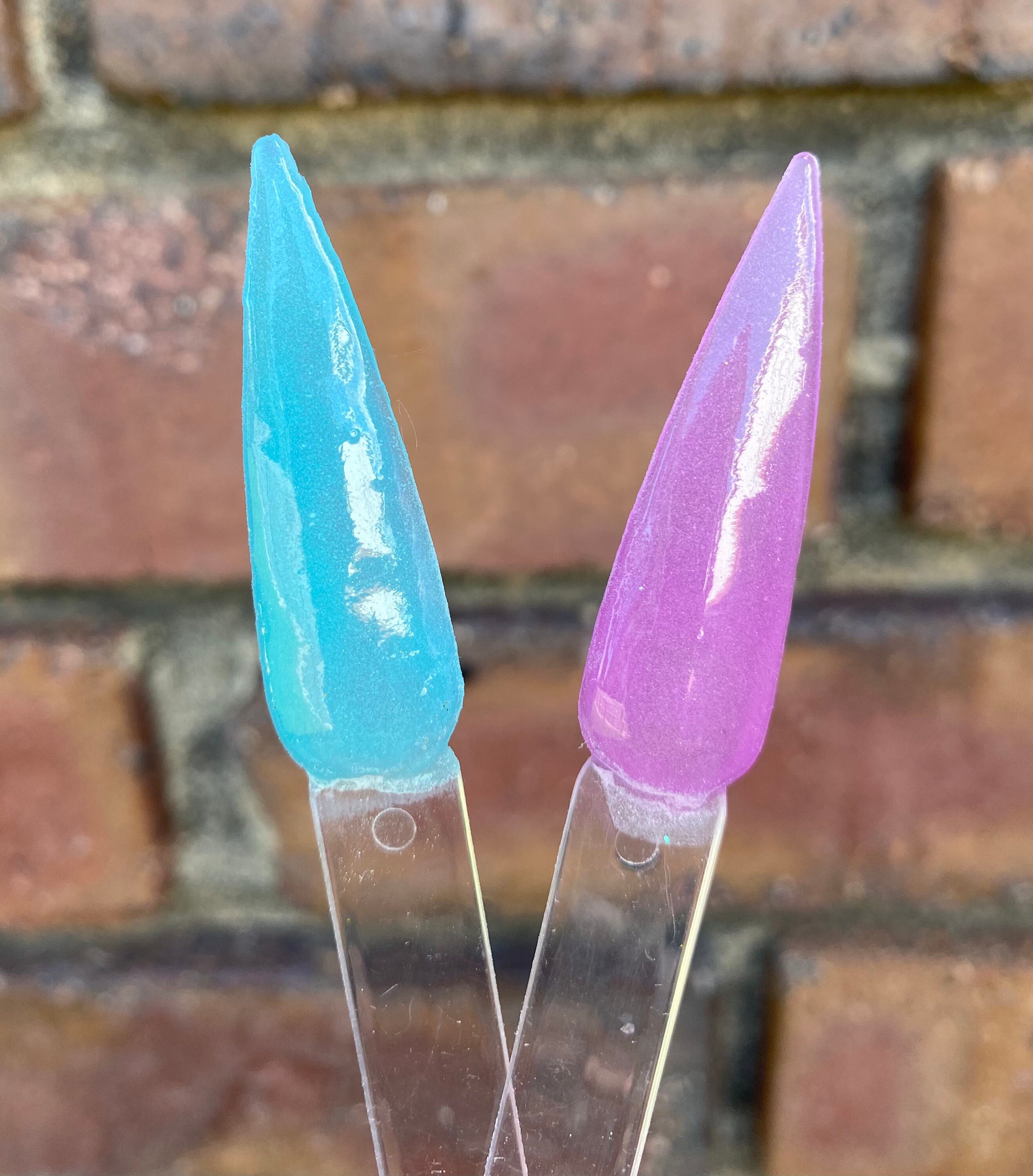 Glow in the dark nail dip powder Etsy