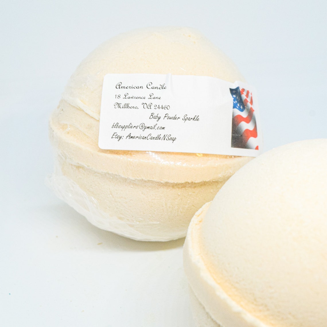 Fresh Baby Powder Bath Bomb Etsy