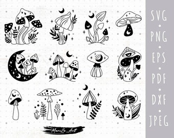 Download Mushroom Design Etsy