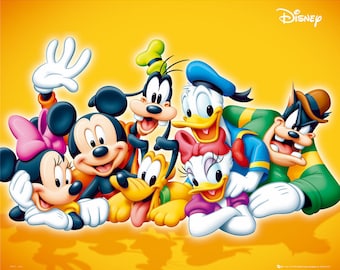 Download Disney Coloring Pdf Etsy