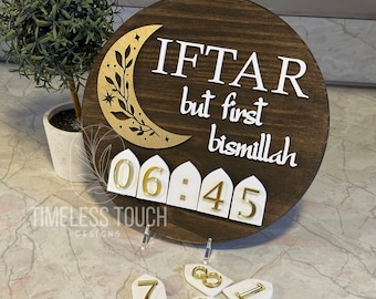 Iftar time - Ramadan countdown - Ramadan Mubarak - Ramadan gift