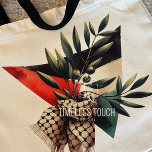 Keffiyeh - Keffiyeh-Einkaufstasche - Palästina-Einkaufstasche - Palästina-Geschenk