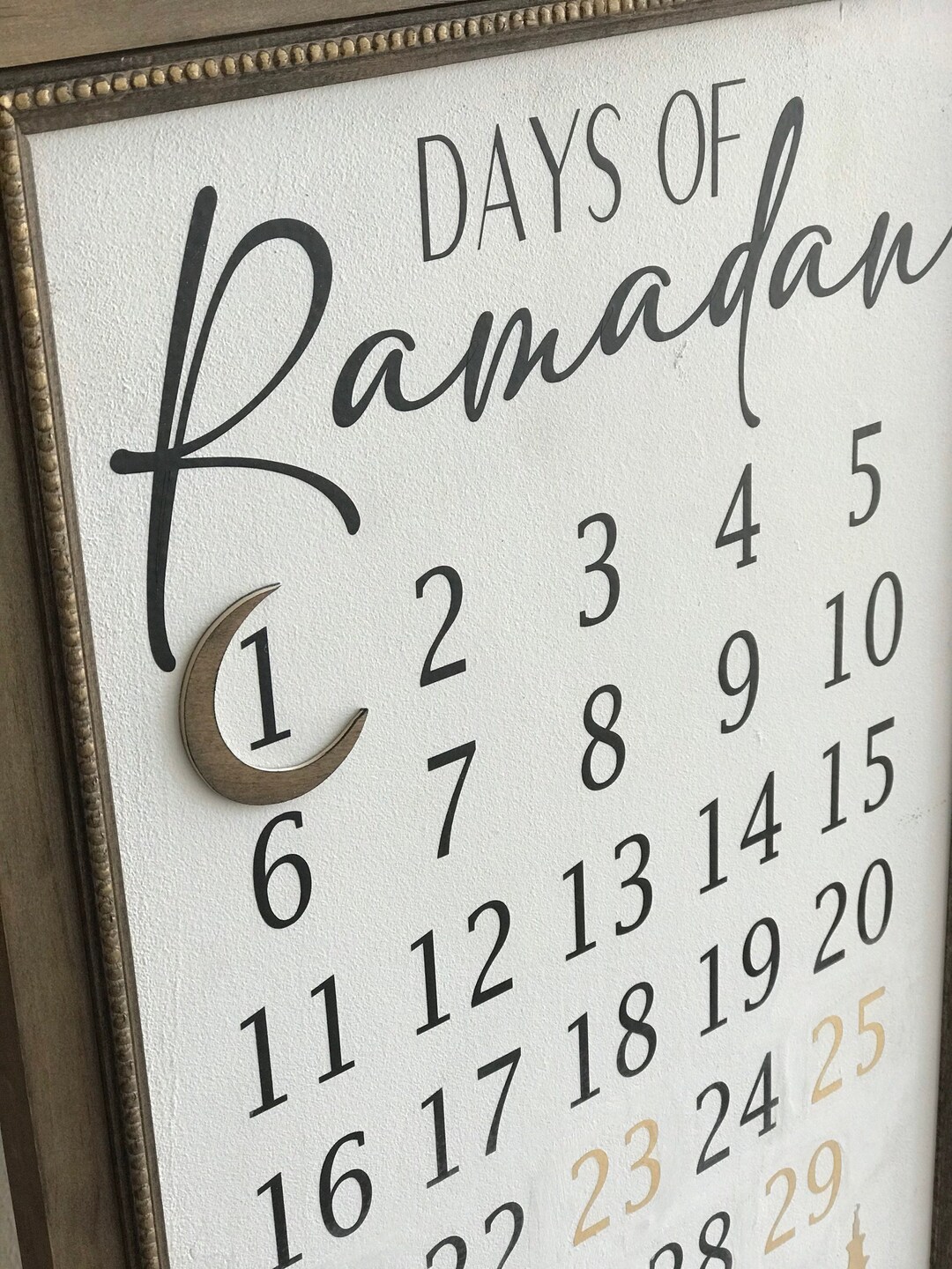 Ramadan Countdown Calendar Ramadan Calendar Ramadan Decor Etsy Ramadan Countdown Calendar Ramadan Calendar Ramadan Decor Etsy