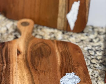 Mother Pearl Inlay Cutting Board | Palestine Cutting Board | Palestine decor | Palestine gift | Custom country cutting board