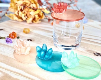 MOTHERS DAY GIFT Resin place card/cover, custom design, Round place card, wedding place card, Party place card resin. Dinner place card