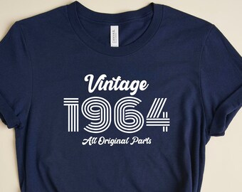 58th Birthday Shirt For Men – Vintage 1967 Original Parts Athletic Tee