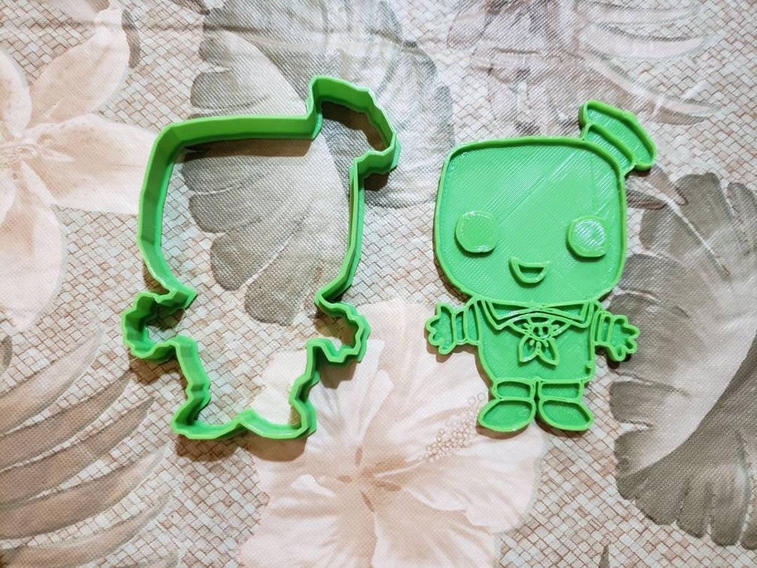 Staypuft Marshmallow Man Cookie Cutter With Detail Impression Disc