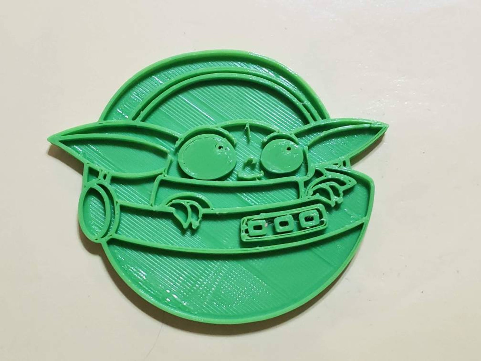 Baby Yoda Cookie Cutter with Detail Impression Disc/Star Wars Etsy