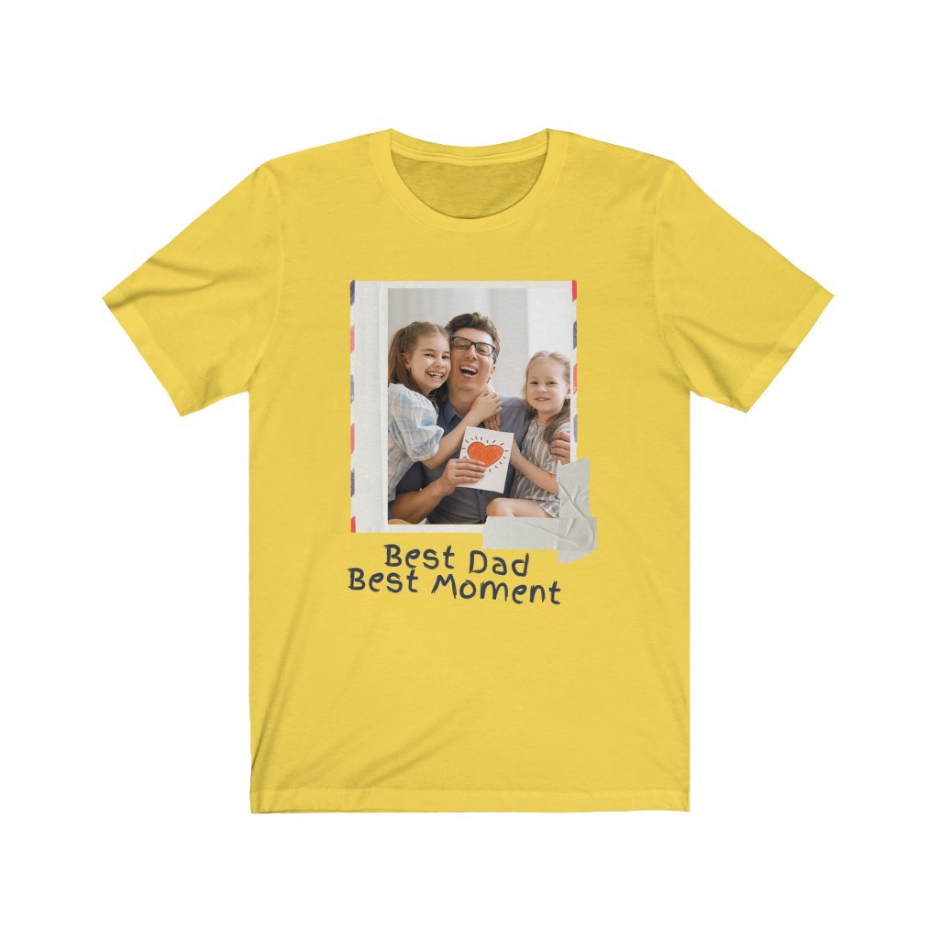 Personalized Father's Day Unisex Jersey Short Sleeve Tee Etsy