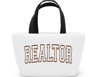 Realtor lunch bag, gifts for realtors, Lunch Bag, unique gifts
