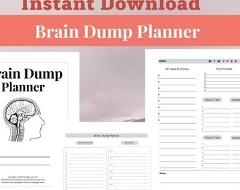 Planificador de ejercicios para el TDAH, cuaderno de ejercicios semanal (descarga digital)
