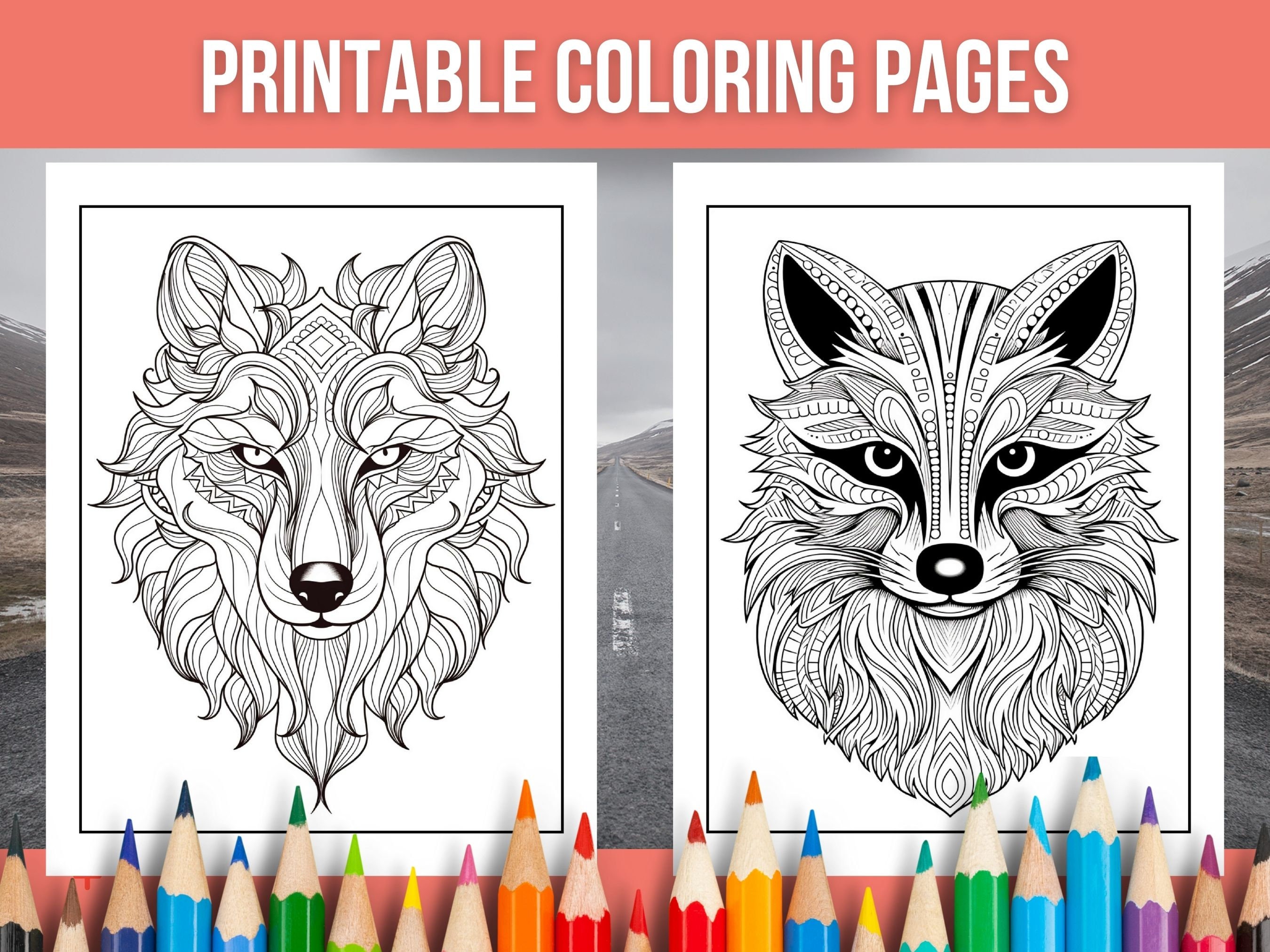 Coloring Pages for Teens and Adults, Occupational Therapy Pages for ...