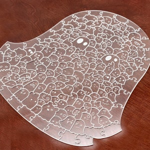 Ghost Jigsaw Puzzle - Impossible and Cute Acrylic Puzzle