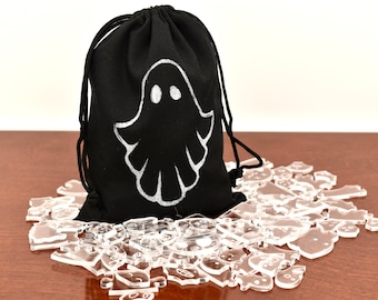 Ghost Jigsaw Puzzle -  Acrylic Laser Cut Spooky Specters