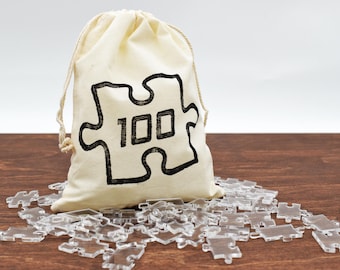 Clear Acrylic Jigsaw Puzzle – Challenging Invisible Puzzle for Adults
