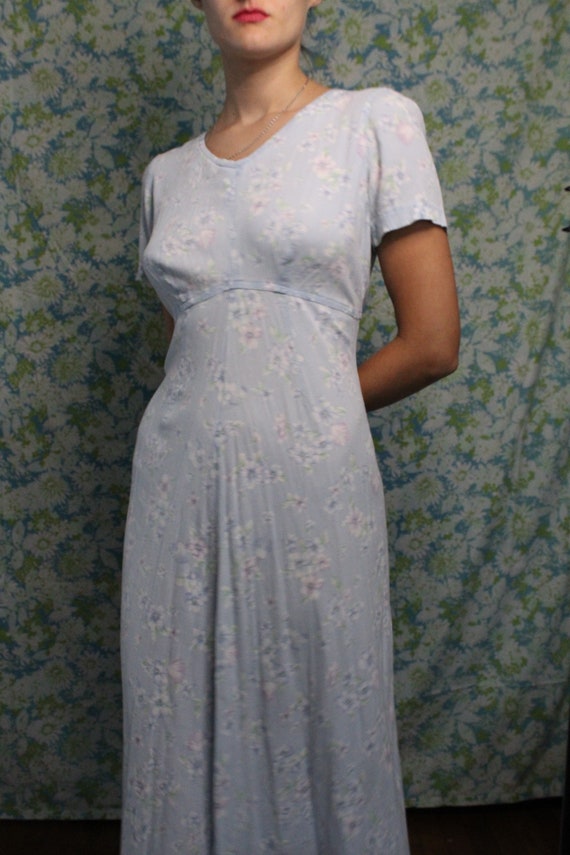 Elegant Vintage Middle Seam Dress - image 1