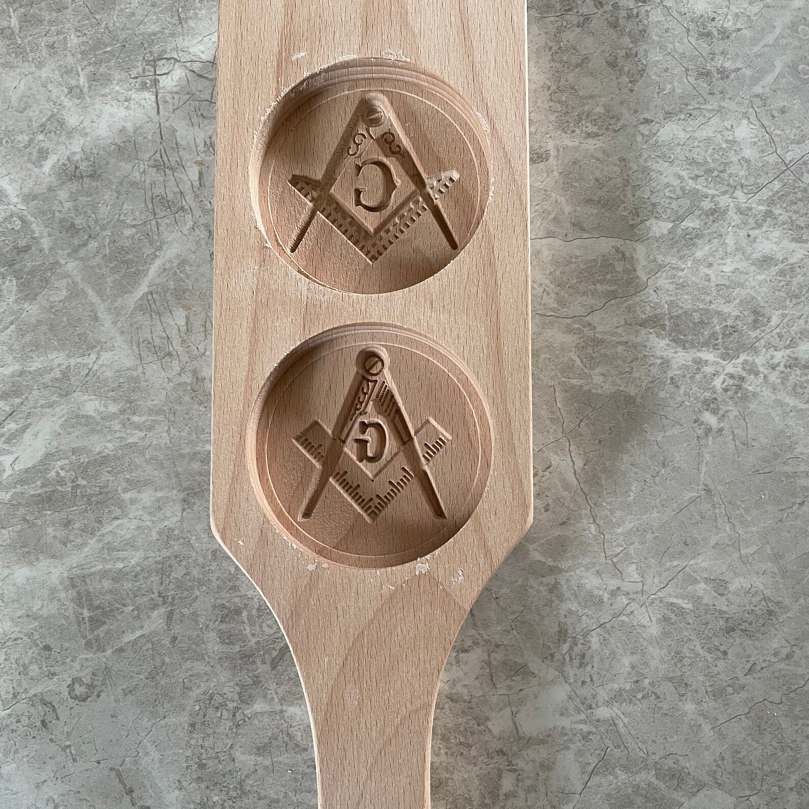 Wooden cookie cutter with Masonic insigniaMasonic gifts for Etsy