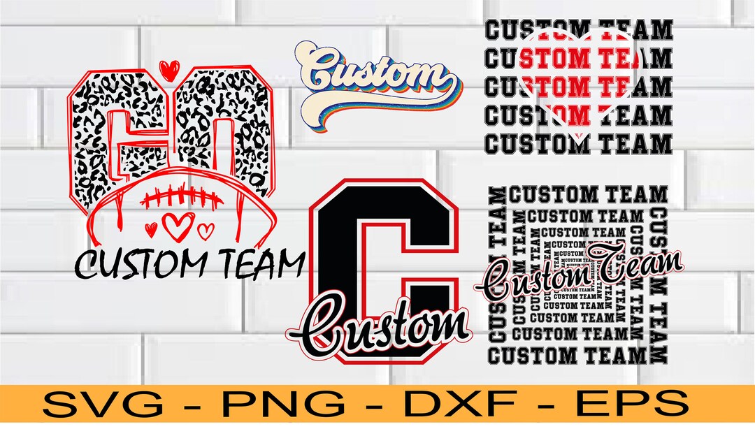 Vintage Custom Bundle SVG, Your Text Here Svg, Vintage Art Svg, Custom ...