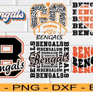 Team Mascot Svg, Bengals Team Svg, Stacked Bengals SVG, Bengals Mascot svg, Bengals svg, Bengals School Team svg, Cricut Files