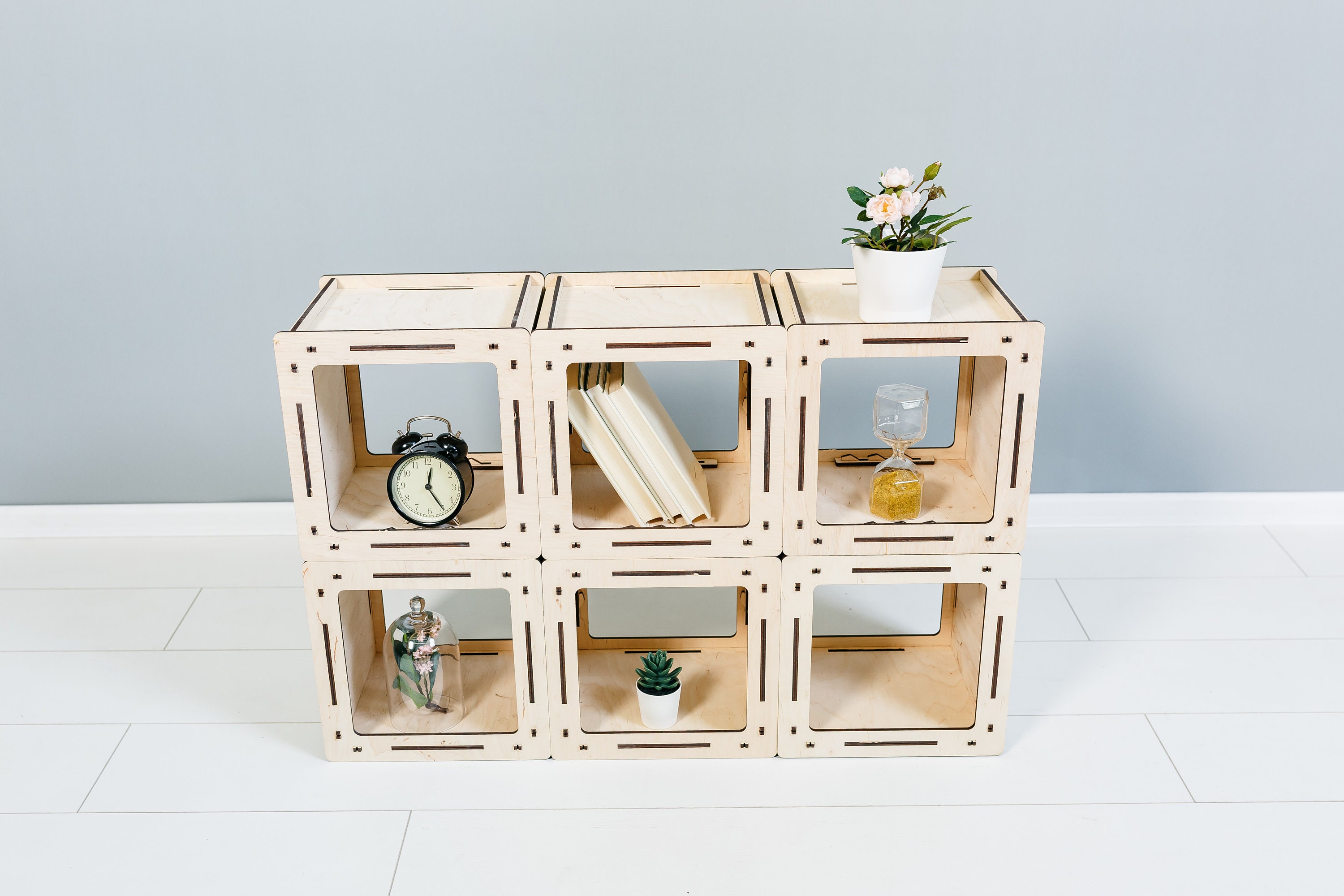 Cabinet Bookcase, Loft Shelf, Geometric Shelves, Custom Bookcase ...