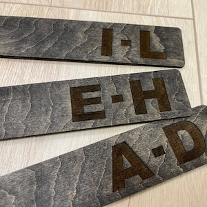 Both Sides Record divider, Genre Dividers, Vinyl LP Organization, A-Z Alphabet Dividers, Eco Friendly, Handmade