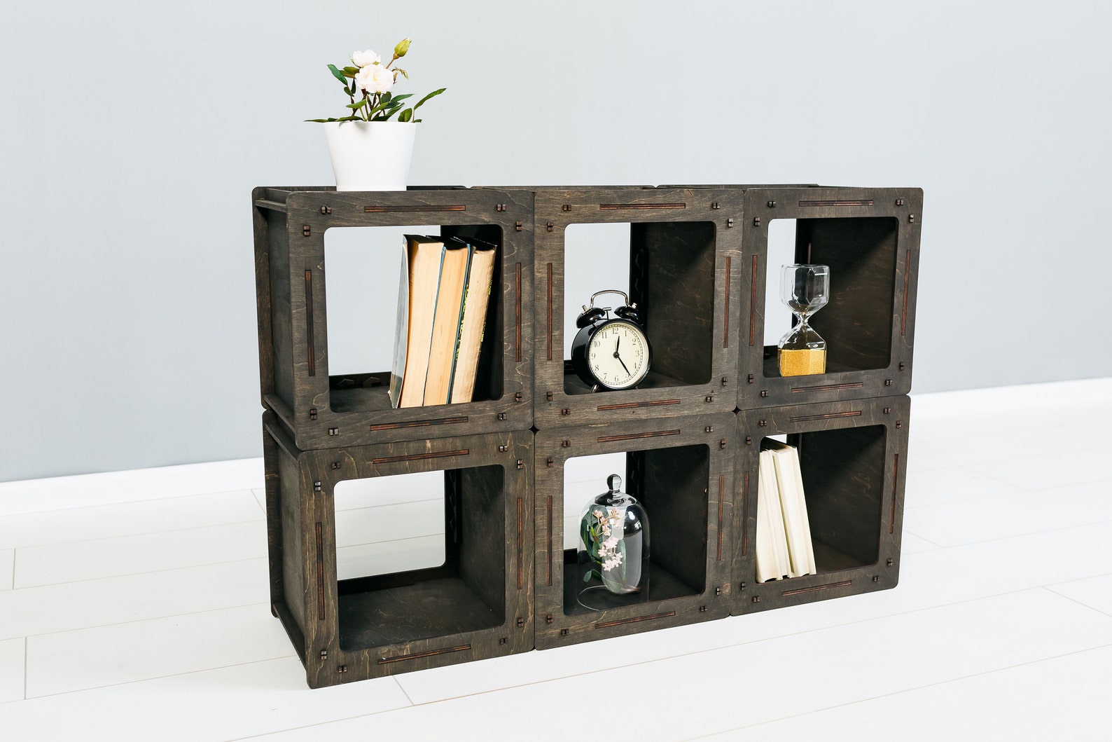 Handmade Geometric Square shelves Loft shelf Custom Etsy