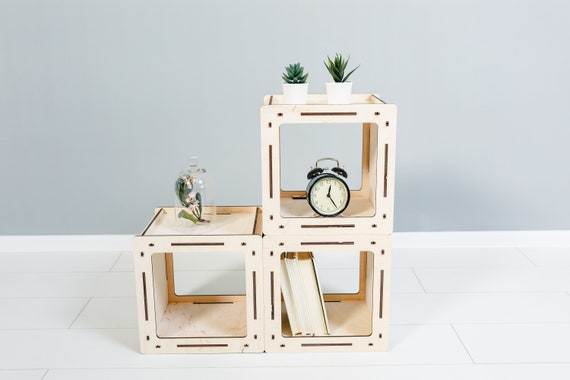 WOLTU Libreria Scaffale A 4 Ripiani. Libreria A Cubi. Portaoggetti Autoportante. Scaffale Espositivo Con 8 Scomparti Aperti. Per Salotto Camera Da Letto. In Legno Bianco. 60x29x143.5 Cm - Foto 7