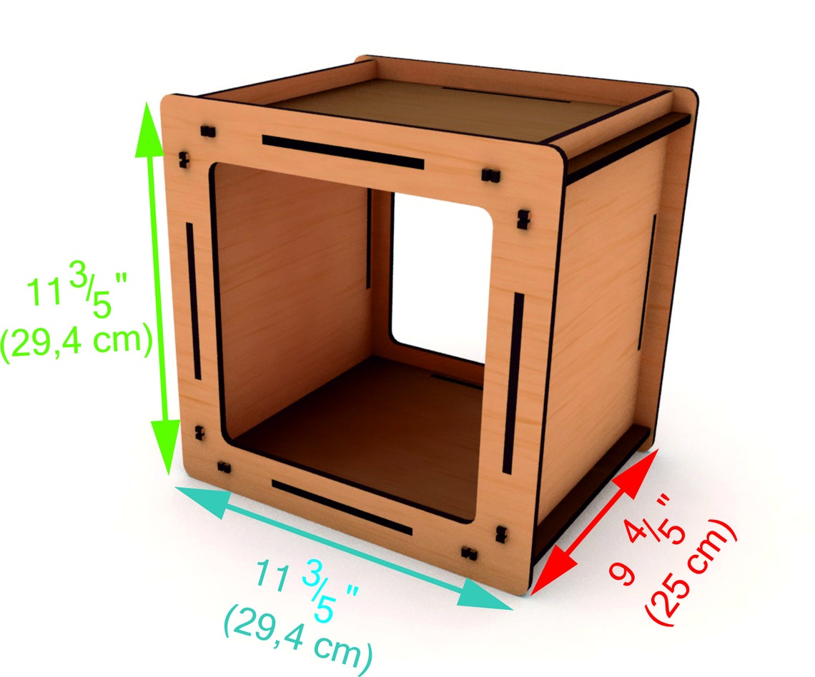 BOOKCASE Handmade Small Bookcase Custom Bookshelves Storage Etsy