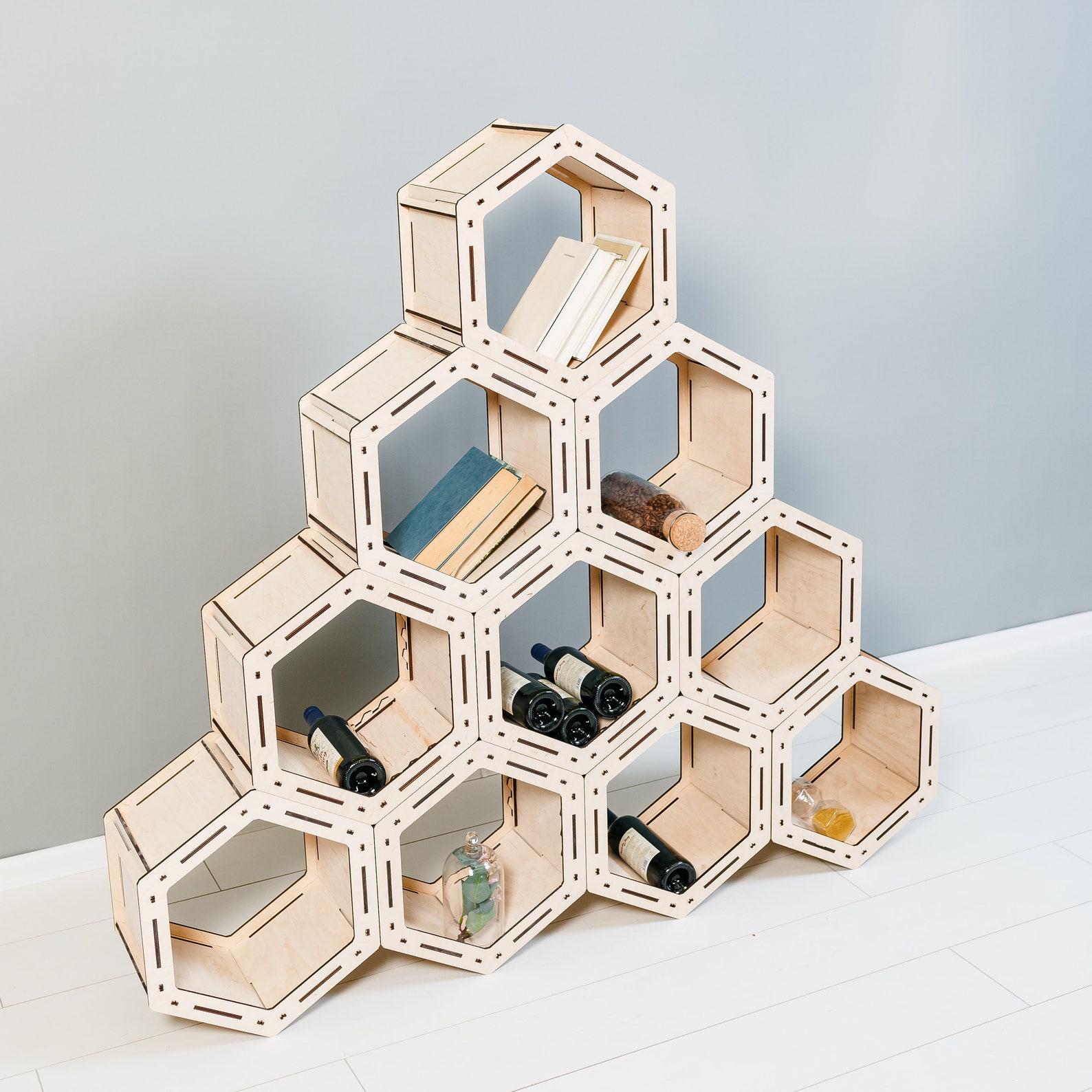 Sechseck Regale Floating Regal Eingangsregale Waben | Etsy