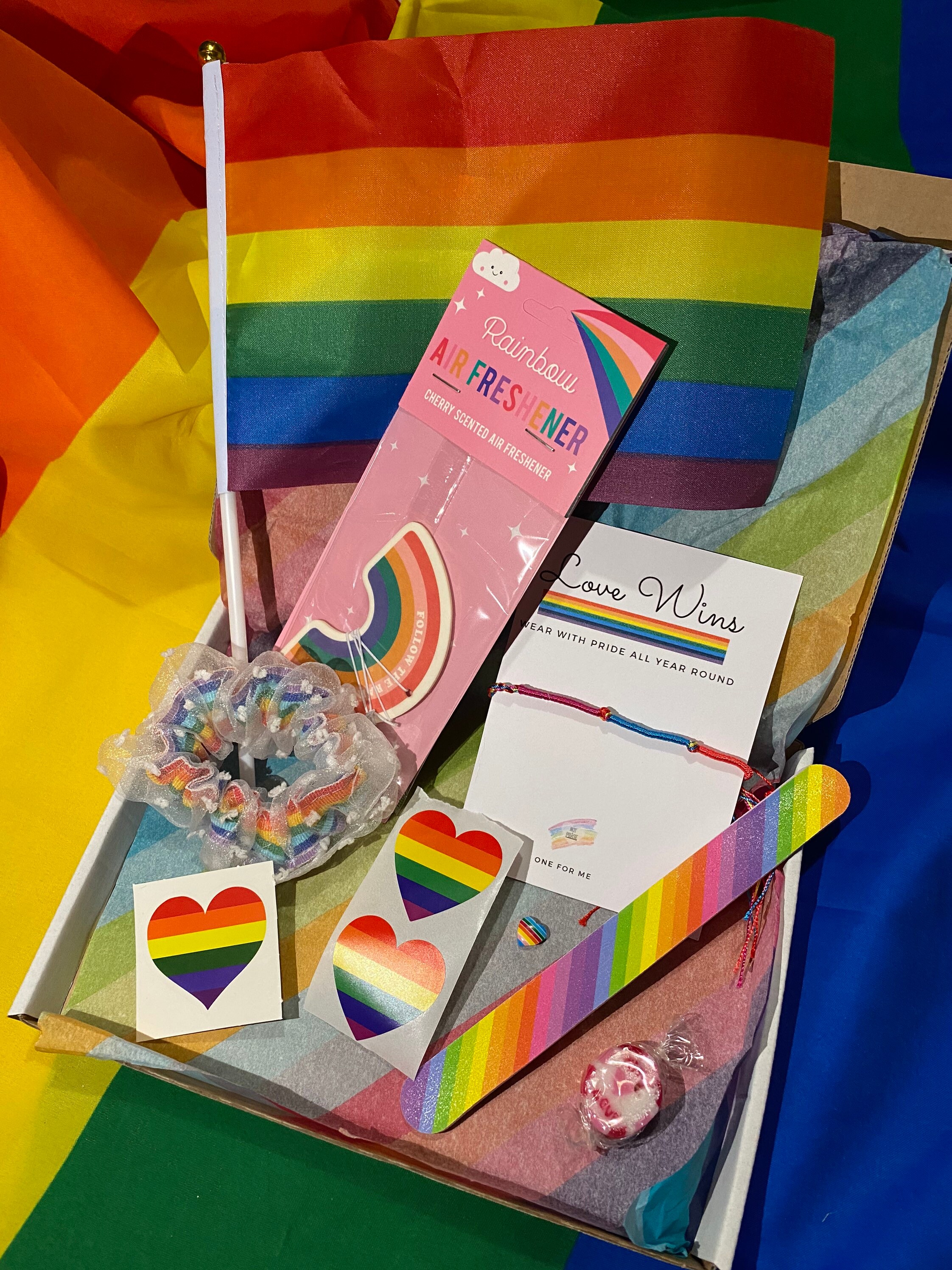 Mini Gay Pride Gift Box Coming Out Gift LGBTQ Gift Etsy UK