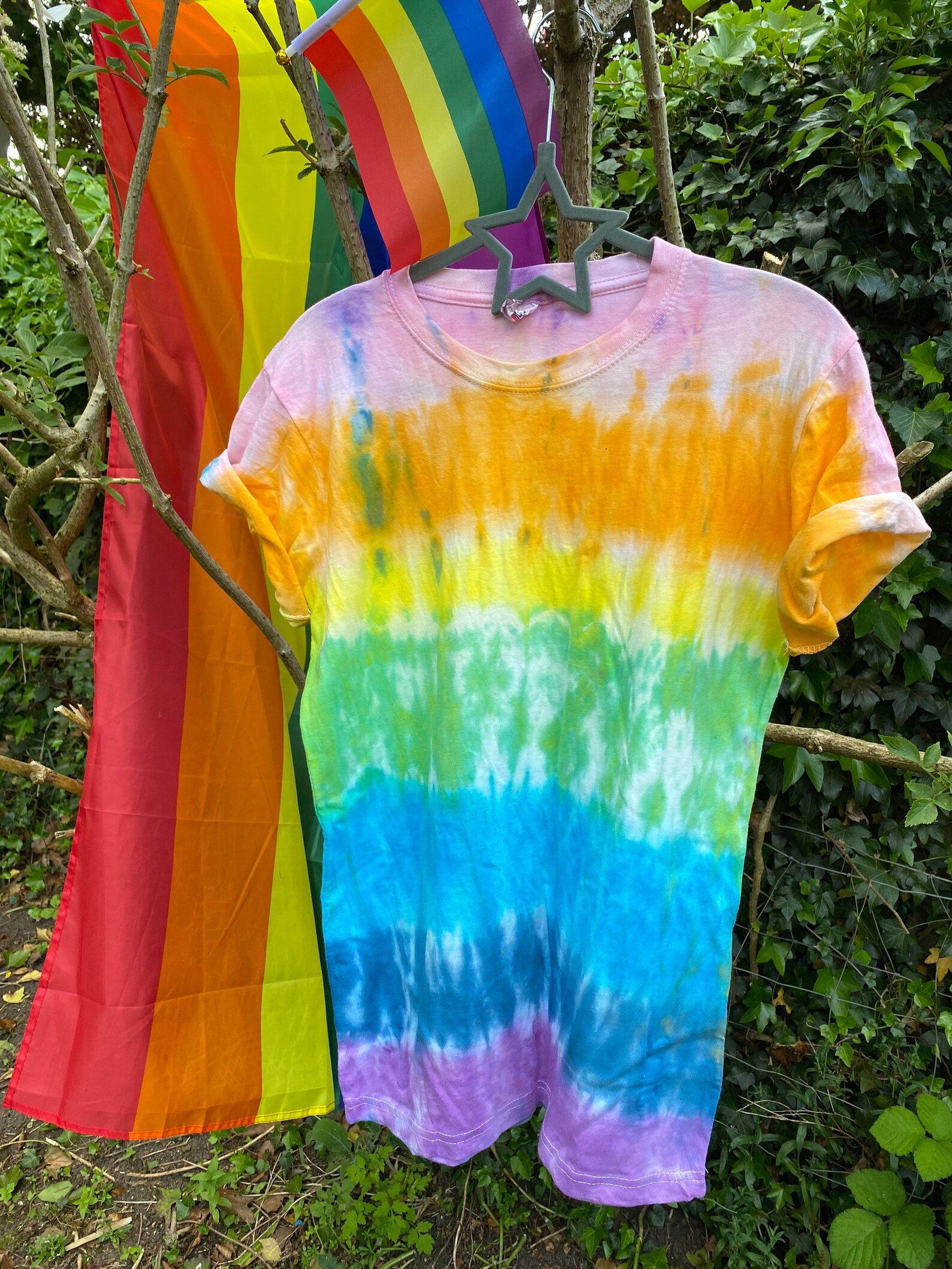 Rainbow Pride Month LGBTQ Gift Gay Pride Tie Dye T Etsy