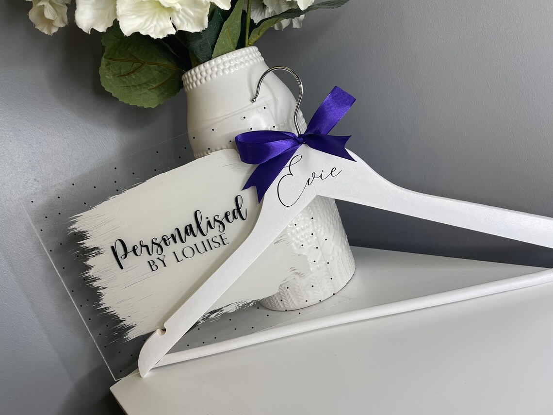Personalised Hanger Prom Dress Hanger Hanger for Favourite Outfit