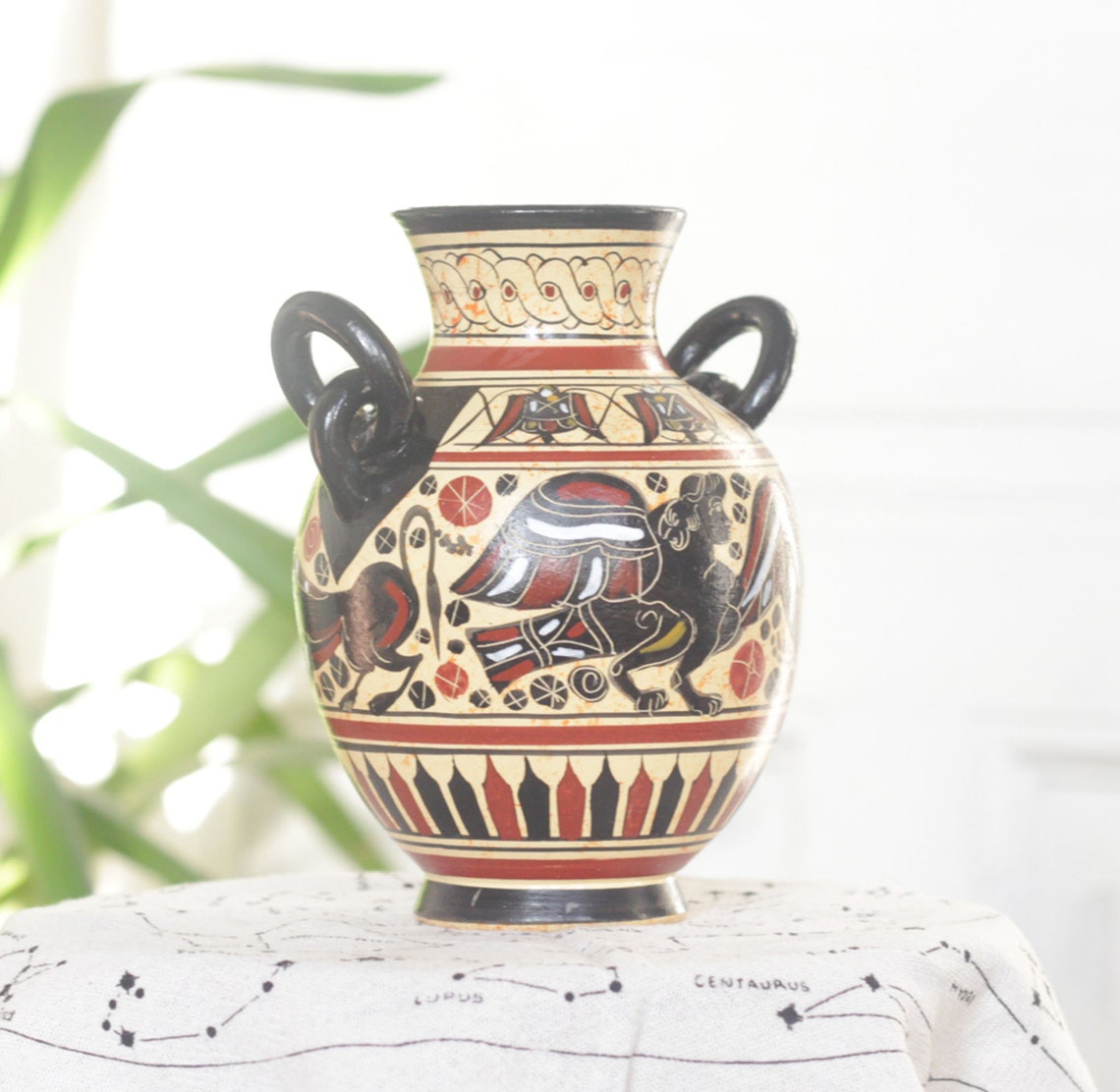 Odysseus Siren Vase de poterie grecque antique 15cm5.5in Etsy