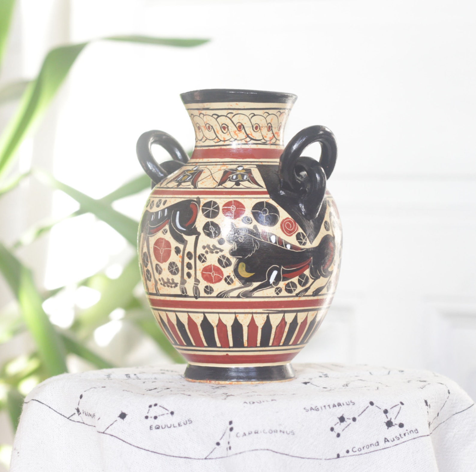 Odysseus Siren Vase de poterie grecque antique 15cm5.5in Etsy