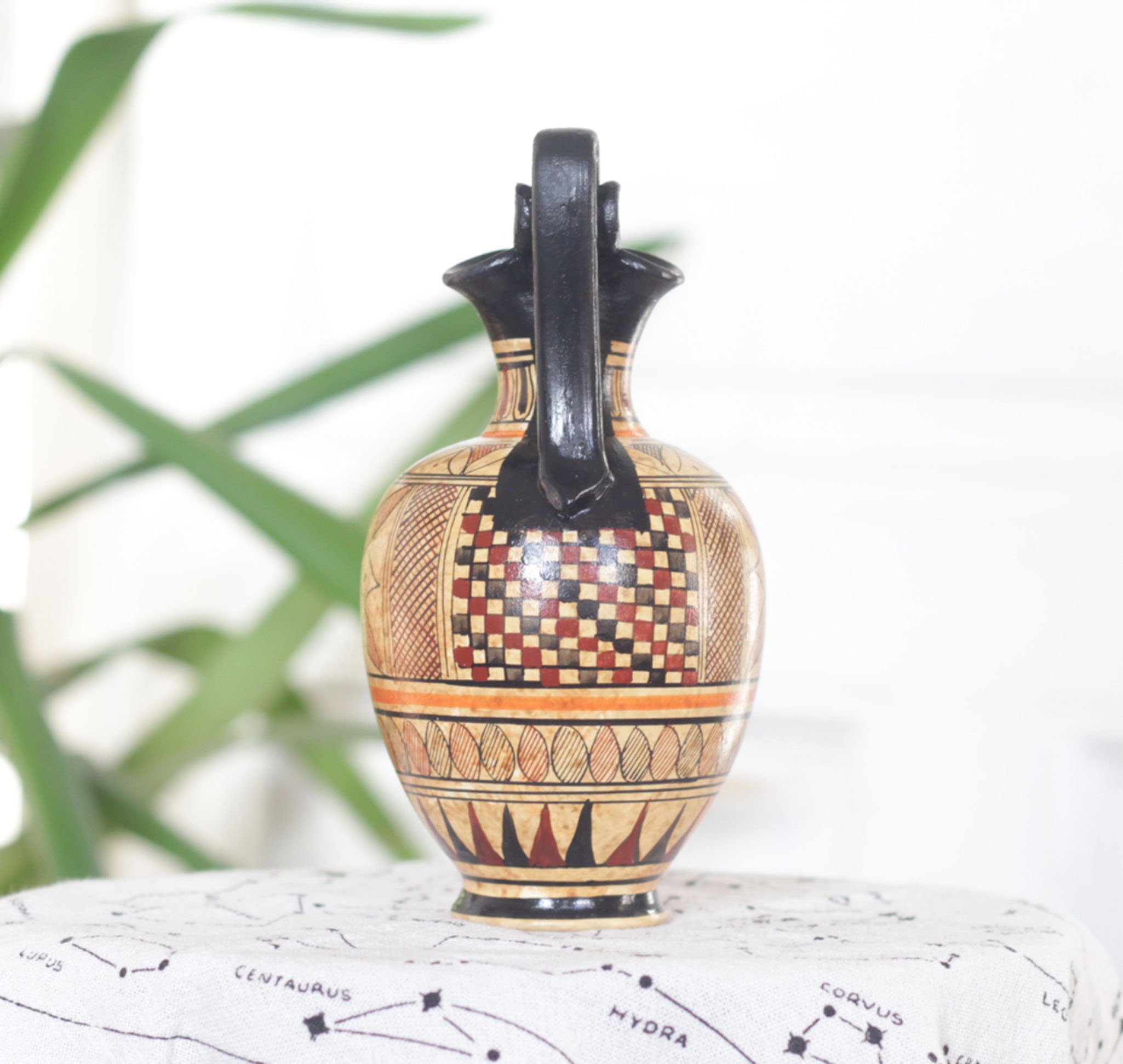 Athena Goddess Ancient Greek Pottery Vase 16cm6.5in Etsy