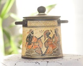 Athena and Poseidon Ancient Greek Gods Pottery , 13cm-5in