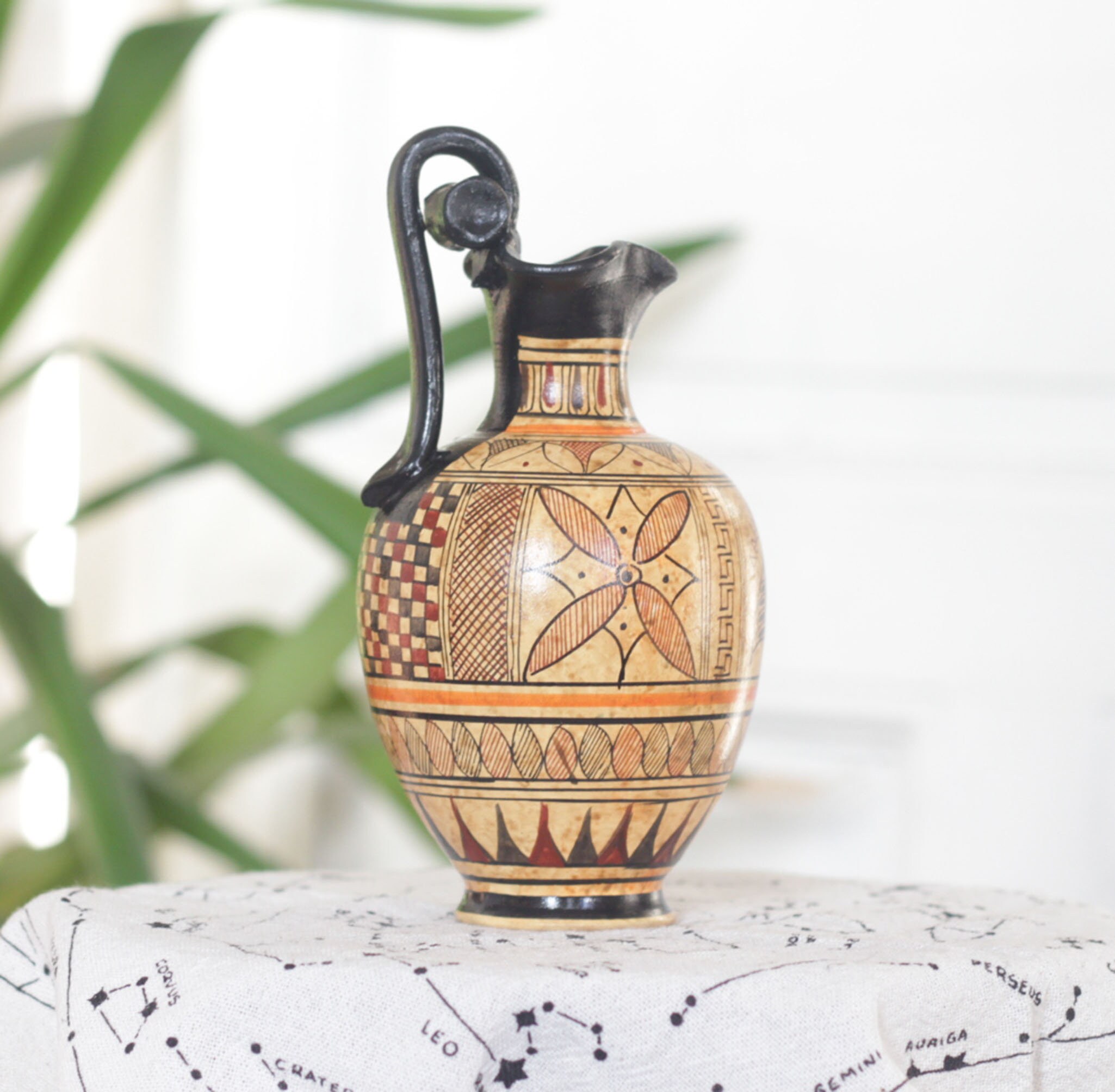 Athena Goddess Ancient Greek Pottery Vase 16cm6.5in Etsy