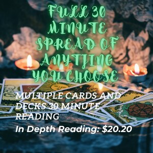 FULL 30 Minute* Tarocchi Spread Lettura tre domande