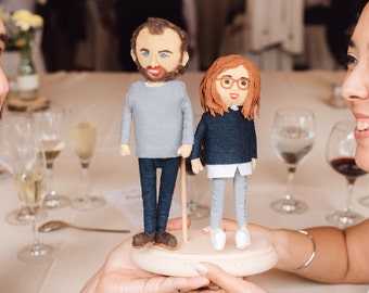 Customized Figures Top Cake Wedding - Figuras Pastel de Bodas - Personalizadas