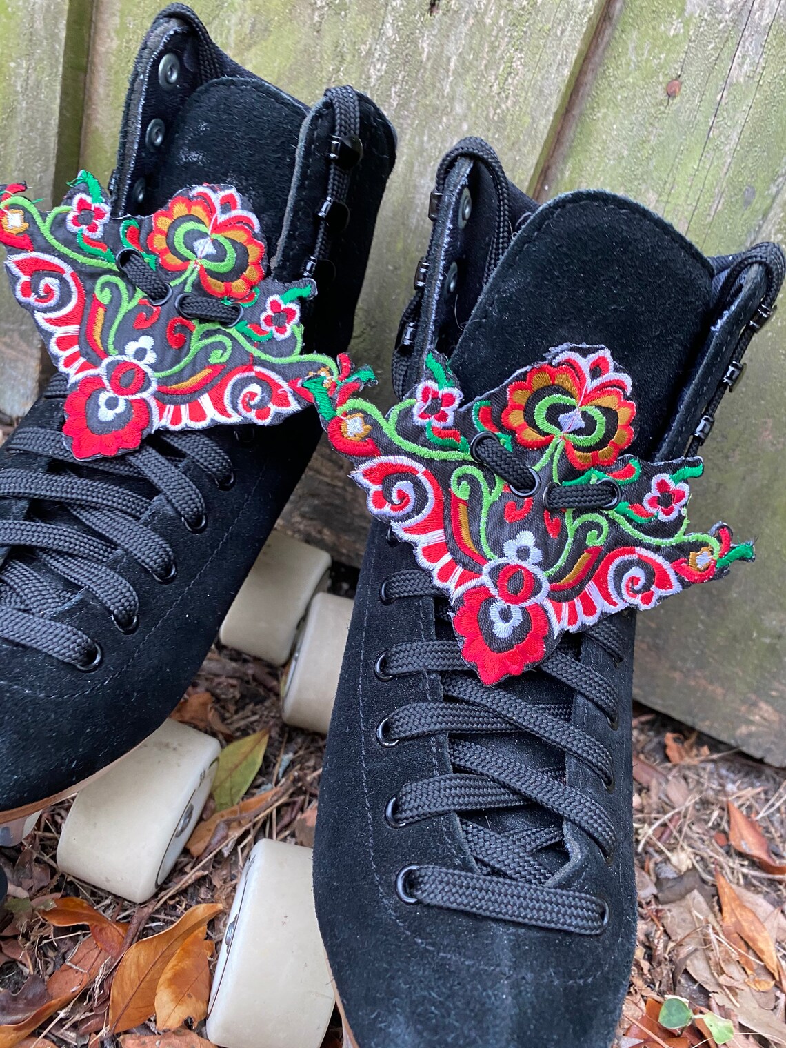 Full size red decorative patch set Etsy