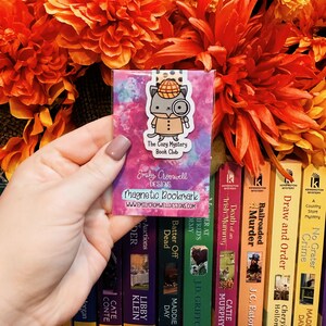 Purrlock Holmes Magnetic Bookmark | The Cozy Mystery Book Club Mascot